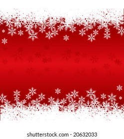 Christmas background with space for text.