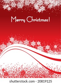 Christmas background with space for text