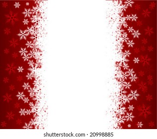 Christmas background with space for text.