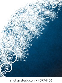 Christmas background with a space for text.