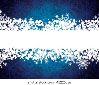 Christmas background with a space for text