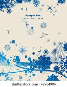  Christmas background with space for text