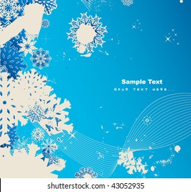 Christmas background with space for text