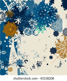 Christmas background with space for text