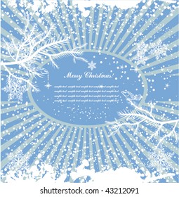 Christmas background with space for text