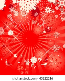 Fondo de Navidad con espacio para texto