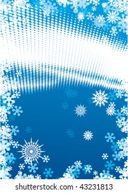 Christmas background with space for text
