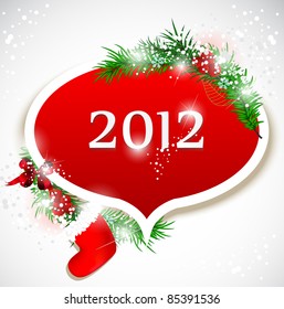 Christmas background with space for text