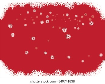 Christmas background with space for your text and photo. Vector illustration EPS 10