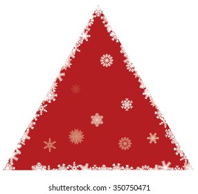 Christmas background with space for your text and photo. Vector illustration EPS 10. green background. red background