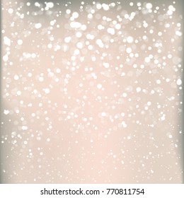 Christmas background. Sparkling stars. Vector illustration.