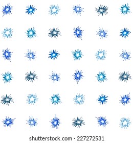 Christmas background with star element.  Seamless pattern vector.