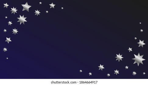 Christmas background with stars. blue background. christmas
