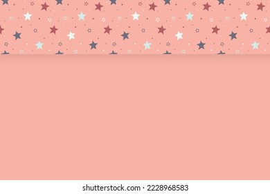 Fondo de Navidad con estrellas. Vector