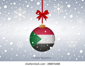 Christmas background Sudan