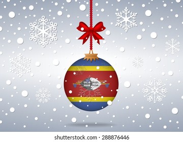 Christmas background Swaziland