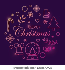Christmas background template