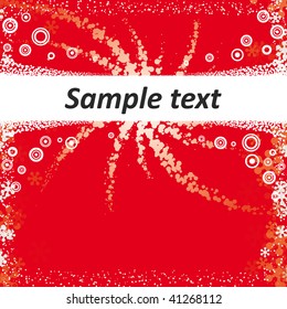 Christmas background for text