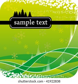 Christmas background for text