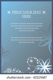 christmas background with text