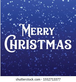 Christmas background with text- Merry Christmas