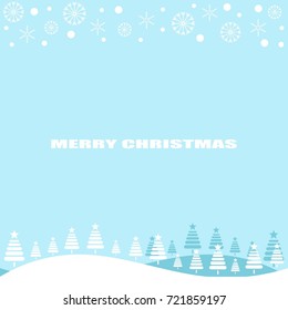 Christmas background with text space