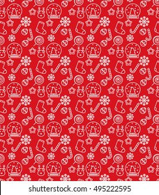 Christmas background, tiling, great choice for wrapping paper pattern