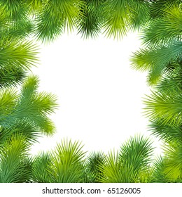 christmas background with christmas tree
