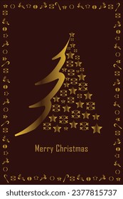Christmas background. Christmas tree. Christmas decoration. winter holiday. banner, Greeting card,  poster