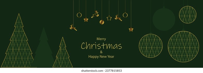 Fondo de Navidad. Árbol de Navidad. Decoración navideña. vacaciones de invierno. banner, tarjeta de saludo, afiche
