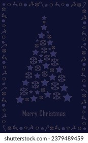 Christmas background. Christmas tree. Christmas decoration. winter holiday. banner, Greeting card,  poster