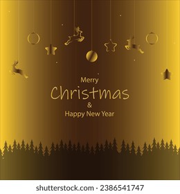 Christmas background. Christmas tree. Christmas decoration. winter holiday. banner, Greeting card,  poster