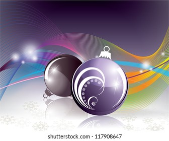 Christmas Background. Vector.