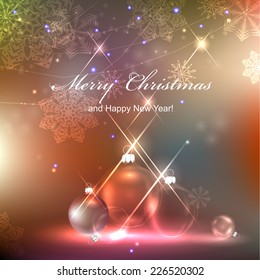 Christmas background. Vector