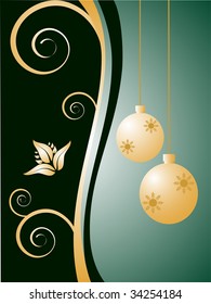 christmas background - vector