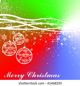 Christmas background. Vector.
