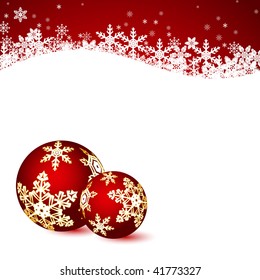 Christmas background. Vector.