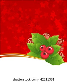Christmas background. Vector.