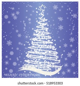 Christmas background, vector