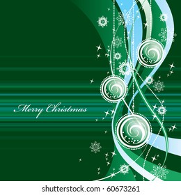 Christmas Background. Vector.