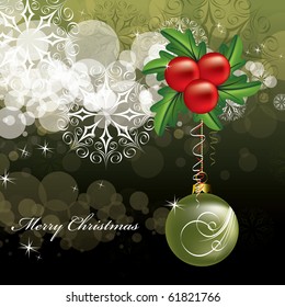 Christmas Background. Vector.