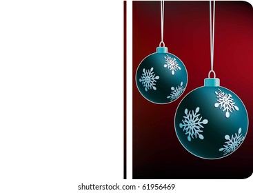 CHRISTMAS BACKGROUND. VECTOR