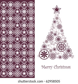 Christmas Background. Vector.