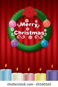 Christmas background ,vector