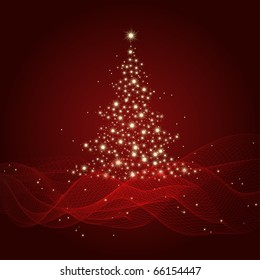 Christmas background, vector