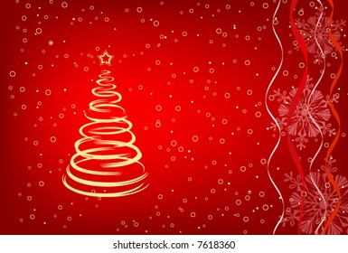 Christmas background (vector)