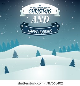 Christmas background vector