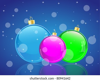 Christmas background. Vector.