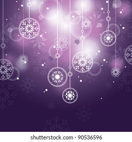 Christmas Background. Vector.