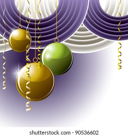 Christmas Background. Vector.
